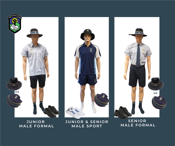 Male Uniform Formal and Sport